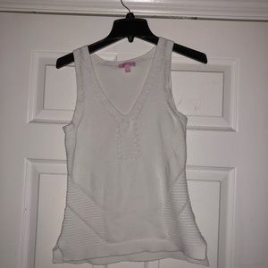 Lilly Pulitzer Coco sweater -white size small